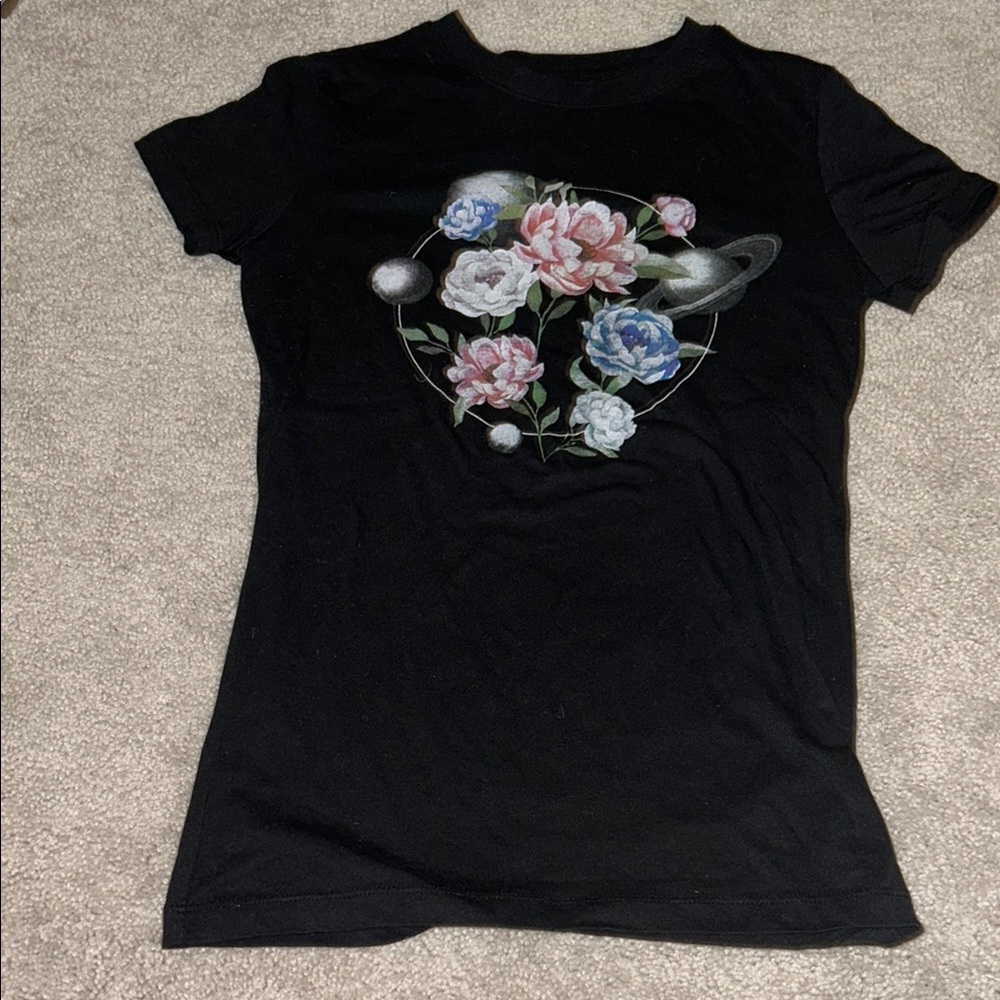 Free State Black Fitted Polo Tee with Graphic